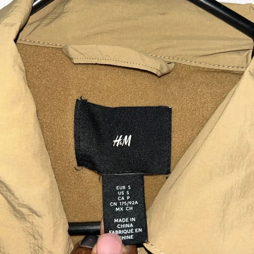 H&M Tan/Beige Fleece Men’s Jacket(Size Small) - Picture 9 of 9